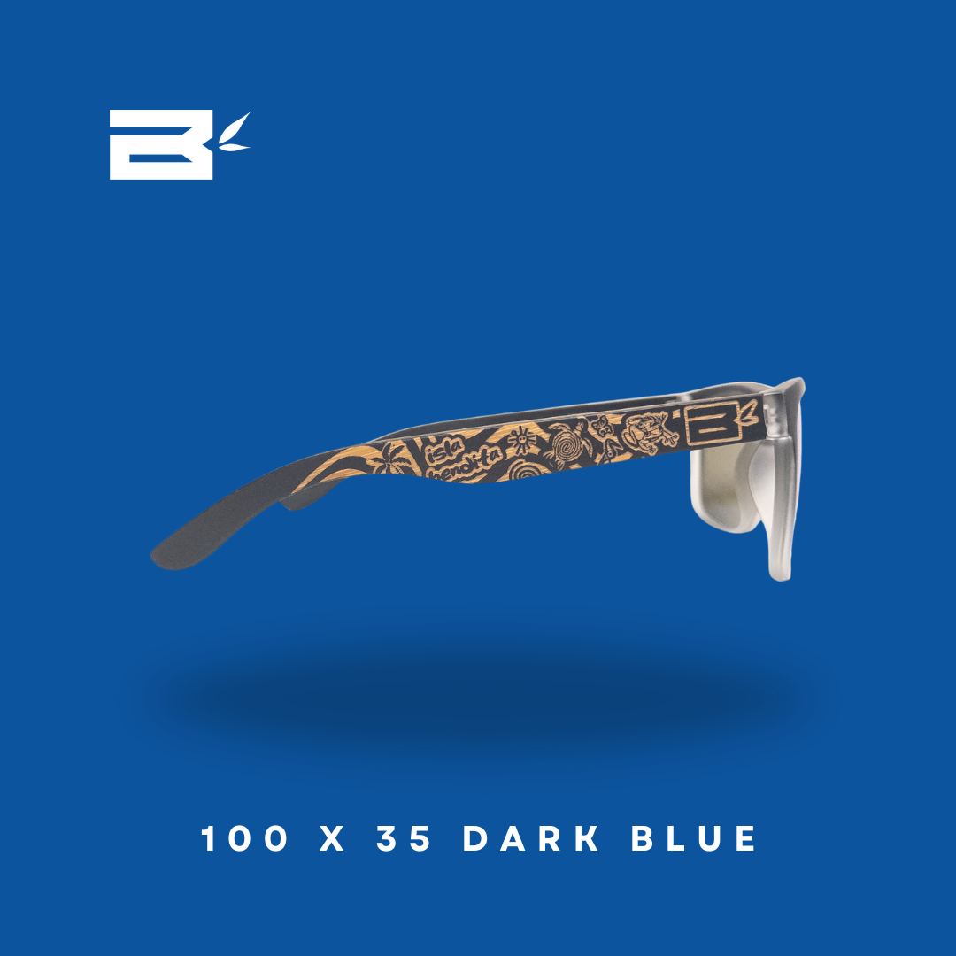 100x35 Dark Blue