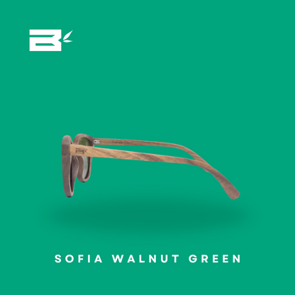 Sofia Walnut Green