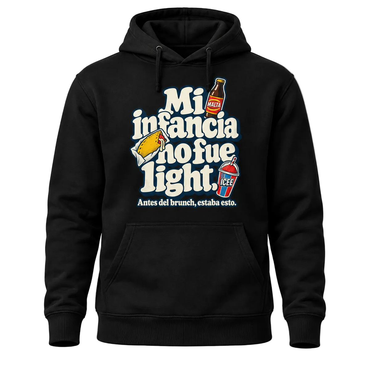 Mi Infancia No Fue Light Unisex Hoodie