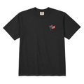 Boricua Flag Embroidered  Heavyweight Tee