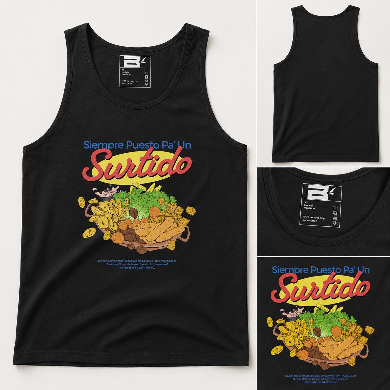 Siempre Puesto Pa' Un Surtido Tank Top