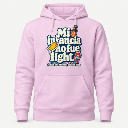 Mi Infancia No Fue Light Unisex Hoodie
