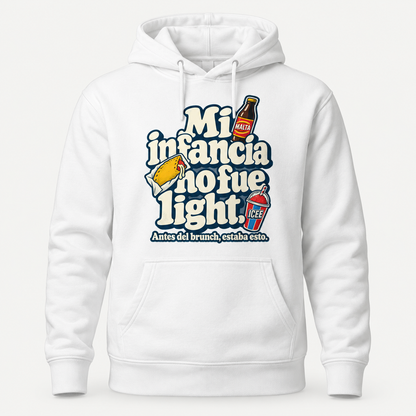 Mi Infancia No Fue Light Unisex Hoodie