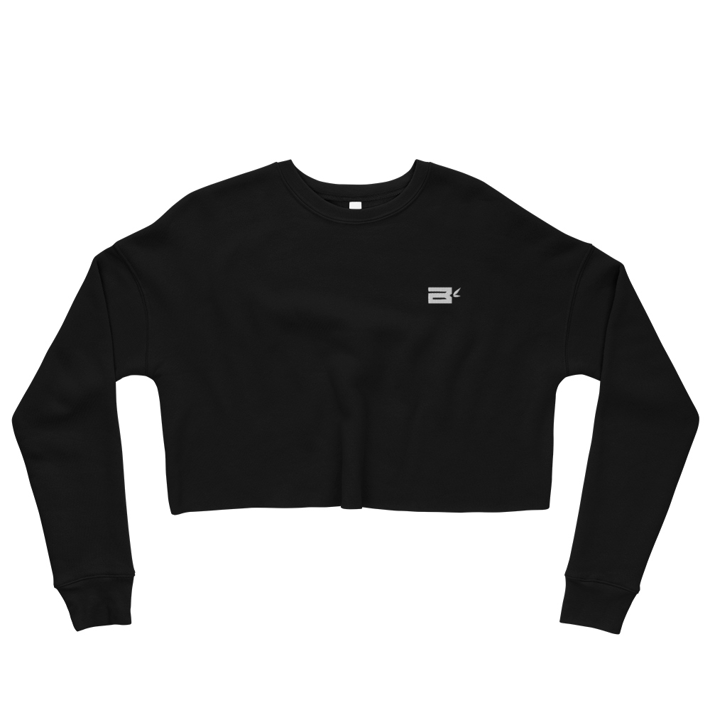 Bambua Embroidered Crop Sweatshirt